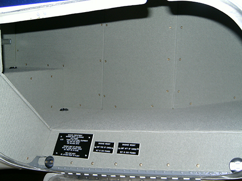 Citation II  center and part of step forward sections finished